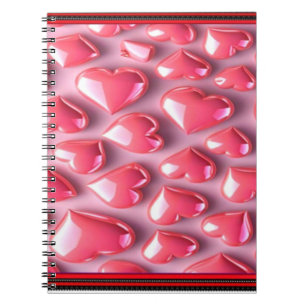 Colourful Digital 3D Design Classic Notebook – Per