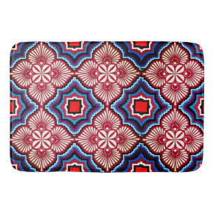 Colourful Digital 3D Design Large Bath Mat Perfect