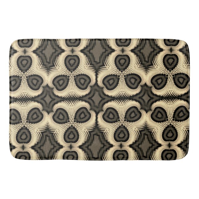 Colourful Digital 3D Design Large Bath Mat Perfect (Front)