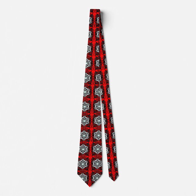 Colourful Digital 3D Design Tie – Perfect Size | I (Front)