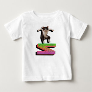 Colourful Digital Design Baby Fine Jersey T-Shirt