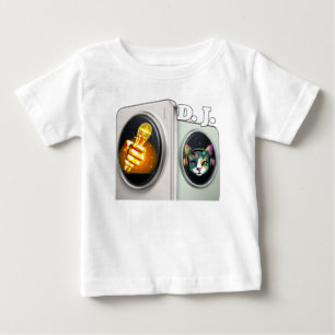 Colourful Digital Design Baby Fine Jersey T-Shirt