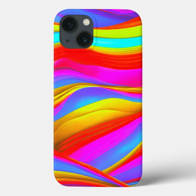 Colourful Digital Design | Case-Mate Barely There  iPhone Case (Back)