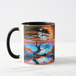 Colourful Digital Design Combo Mug – The Perfect S