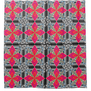 Colourful Digital Design Shower Curtain – Perfect
