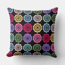 Colourful Digital Flower Pattern