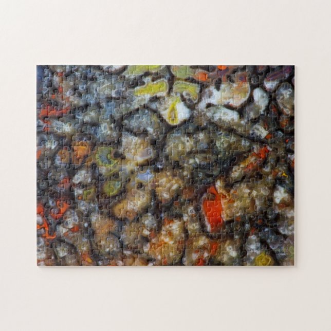 Colourful Dinosaur Bone Jigsaw Puzzle (Horizontal)