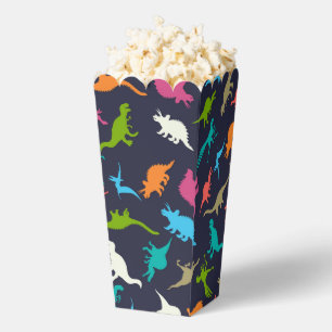 Colourful Dinosaur Dino Cute Modern Kids Party Favour Box