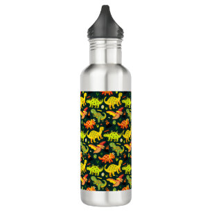 Colourful Dinosaur Pattern 710 Ml Water Bottle