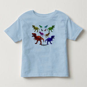 Colourful Dinosaur Rawr! T-Shirt