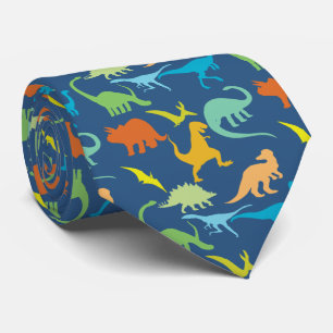 Colourful Dinosaurs Tie