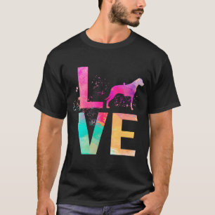 Colourful Dog Mum Rhodesian Ridgeback T-Shirt