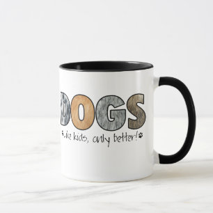 Colourful Dogs Mug