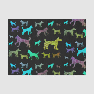 Colourful Dogs Tissue Paper