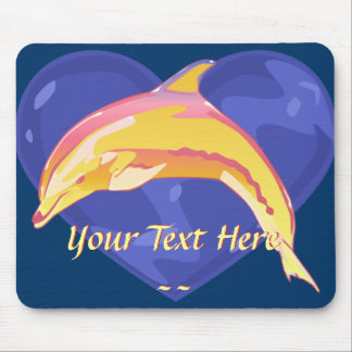 Colourful Dolphin Mousepad