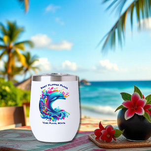 Colourful Dolphin Splash