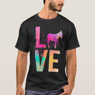 Colourful Donkey Mum Donkey T-Shirt