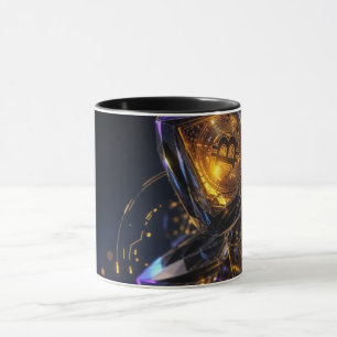 Colourful Doodle Pattern Coffee Mug Cute Cartoon