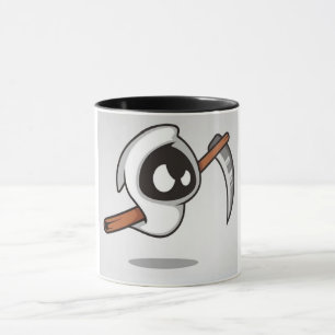 Colourful Doodle Pattern Coffee Mug Cute Cartoon