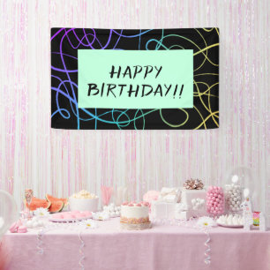 Colourful Doodles Banner