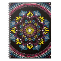 Colourful Dot Art Mandala | Sacred Geometry Boho