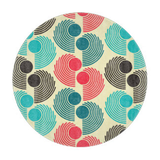 Colourful dots: abstract seamless pattern. cutting board