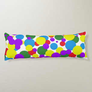 Colourful dots body cushion