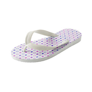 Colourful Dots Kid's Thongs