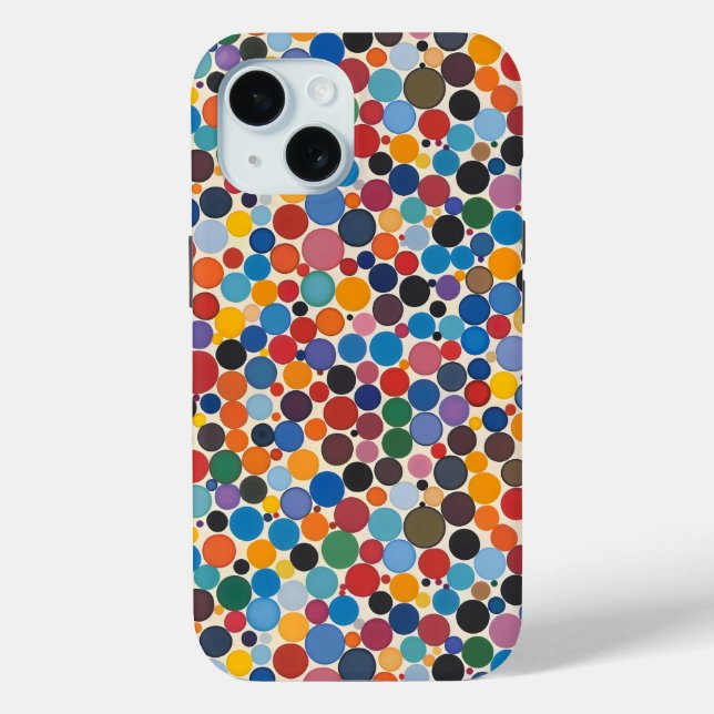 Colourful Dots Pattern Case-Mate iPhone Case (Back)