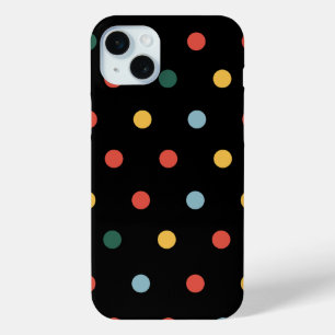Colourful Dots Pattern iPhone 15 Mini Case