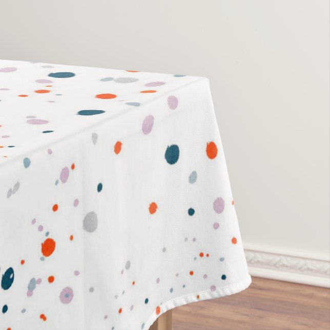 Colourful Dots  Tablecloth (In Situ)