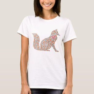 Colourful Dotted Fox T-Shirt