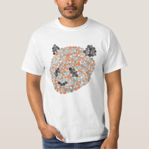 Colourful Dotted Panda Bear T-Shirt