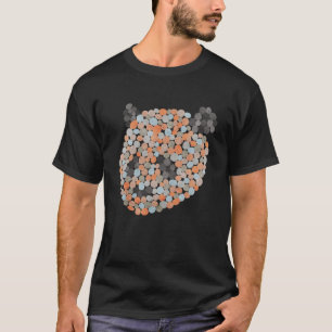 Colourful Dotted Panda Bear T-Shirt