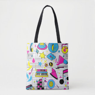 Colourful Dotted Tote Bag - Stylish and Unique