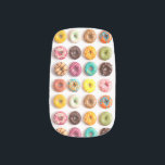 Colourful Doughnut Nails Minx Nail Art<br><div class="desc">Express your love for doughnuts with these colourful gourmet doughnut nails.</div>