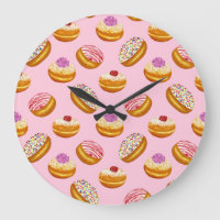 Colourful Doughnuts: Hand Drawn Watercolor