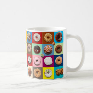 Colourful Doughnuts Morning Mug