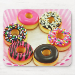 Colourful Doughnuts Mousepad