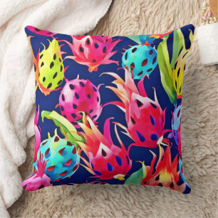 Colourful Dragon Fruit Cushion