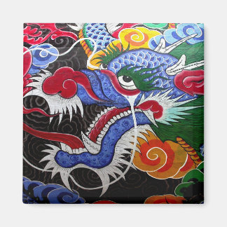 Colourful Dragon Magnet