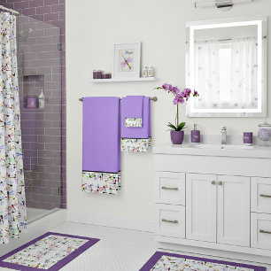 colourful dragonflies bath towel set