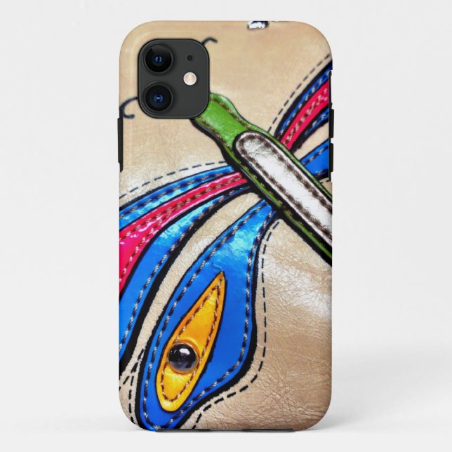 Colourful Dragonfly Design Case-Mate iPhone Case (Back)