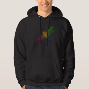 Colourful Dragonfly Hoodie