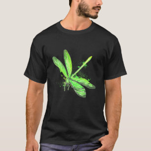 Colourful Dragonfly Insect Water Hippie Present T-Shirt