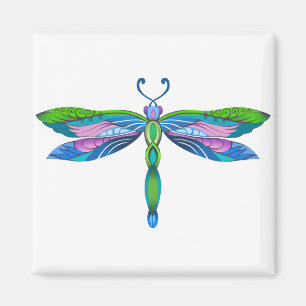 Colourful Dragonfly Magnet