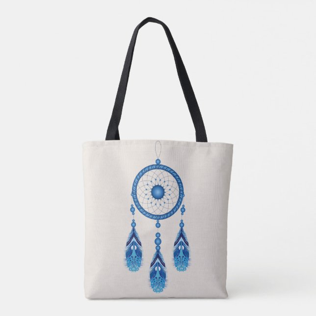 Colourful Dream Catcher Tote Bag (Back)