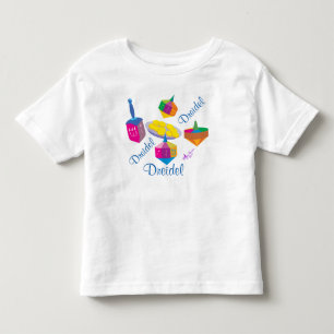 Colourful Dreidels Toddler T-Shirt