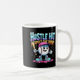 Colourful Drip Youth Dri Fit Baseball Trend Quote Coffee Mug
