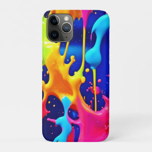 Colourful Dripping Paint Artwork iPhone 11 Pro Case